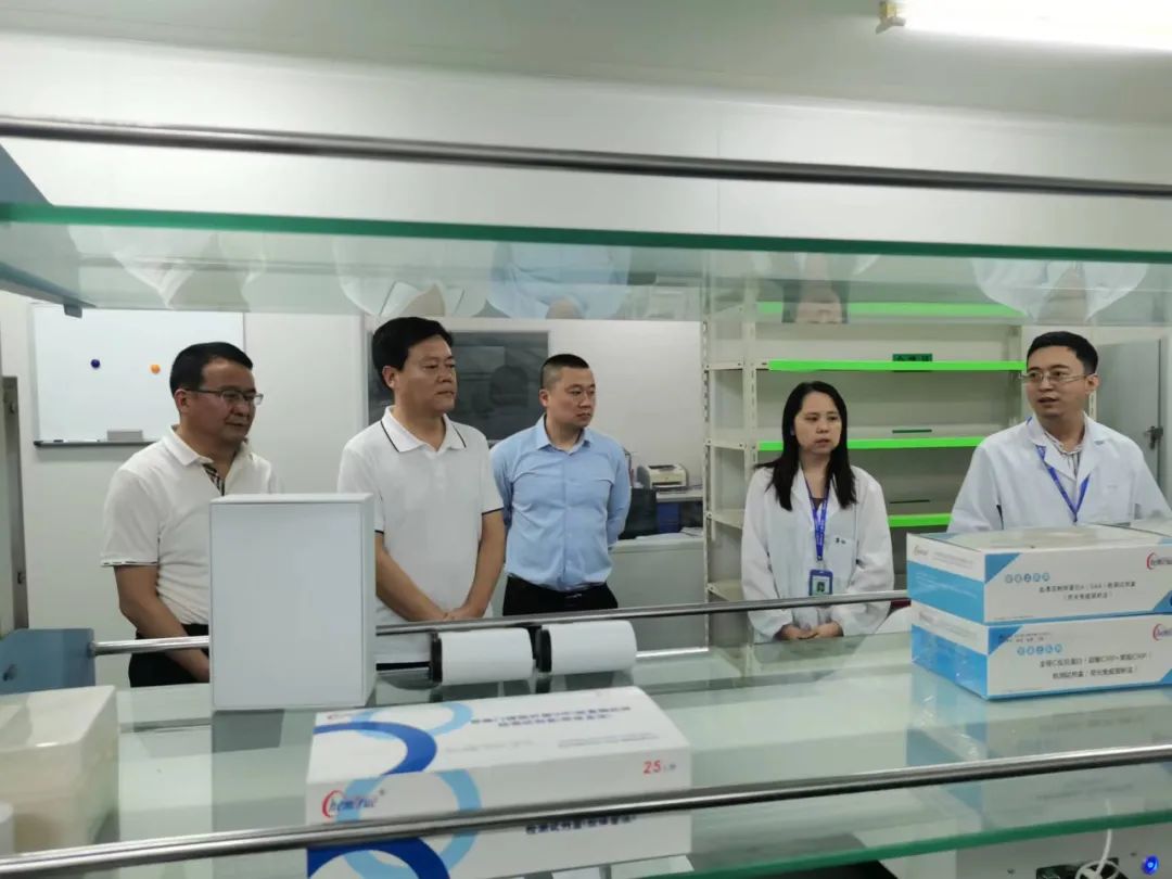 晉中市領導蒞臨凱創生物考察